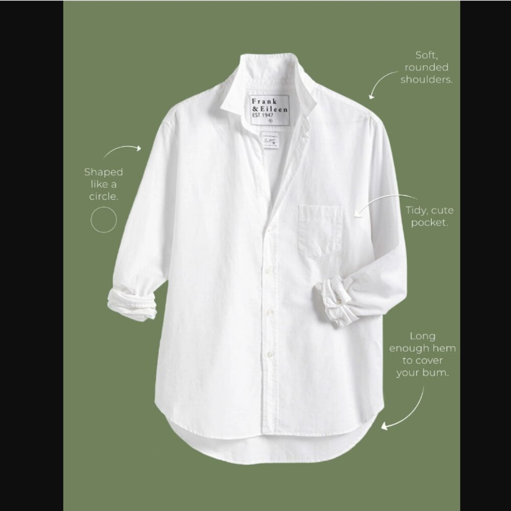 Frank & Eileen Crisp White Button-Down Shirt